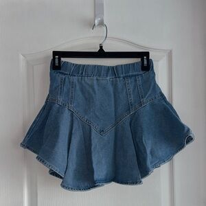 Blue Denim Skirt